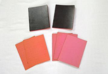Lot de 7 cahiers scolaires A5 vintage des années 50 beschikbaar voor biedingen