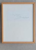 Eugène Brands - Gesigneerd citaat "Panta Rhei", Verzenden