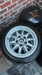 4 BMW VELGEN 195/50R15 winterbanden zo goed als nieuw, 15 pouces, Pneus hiver, Véhicule de tourisme, Enlèvement