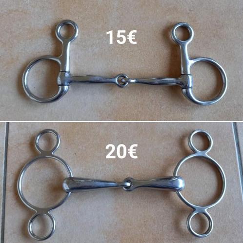 Set bits, Dieren en Toebehoren, Paarden en Pony's | Hoofdstellen en Tuigage, Gebruikt, Ophalen