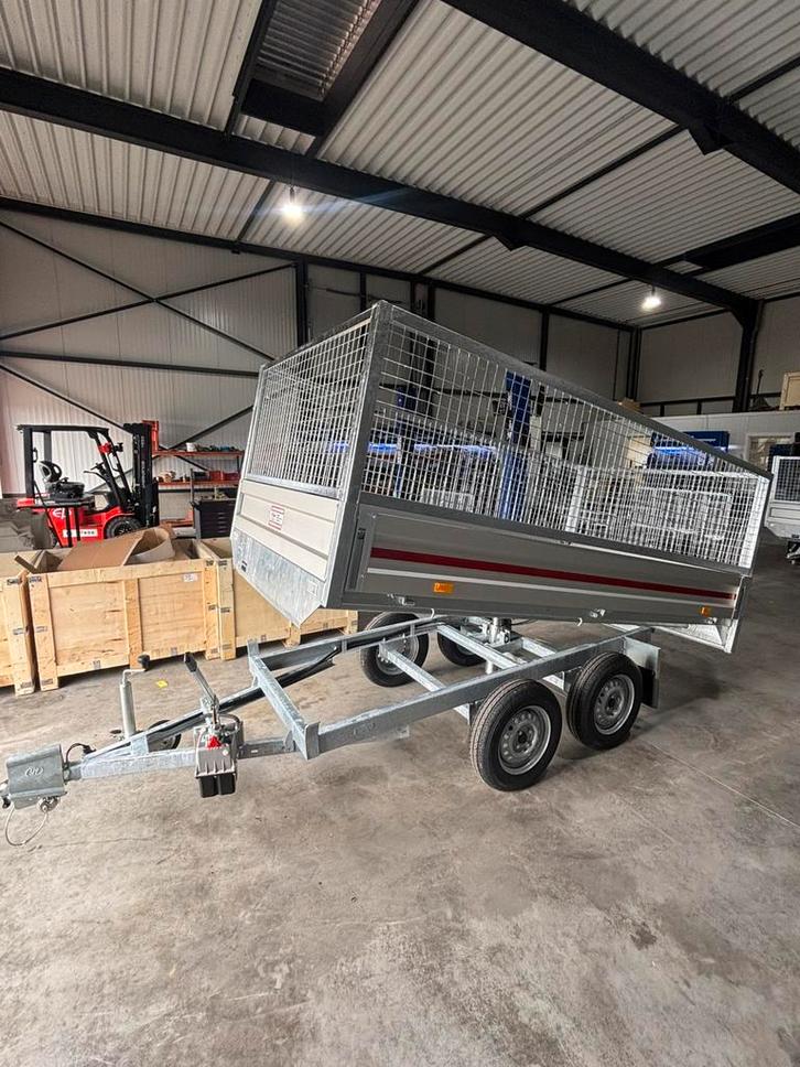 aanhangwagen plateau / kipper, Auto diversen, Aanhangers en Bagagewagens, Nieuw, Ophalen