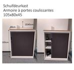 Armoire métallique pro porte Coulissante Livraison 105x80x45