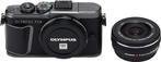 Olympus Pen E-PL10 Systeemcamera Kit, Zwart, TV, Hi-fi & Vidéo, Appareils photo numériques, Olympus, Enlèvement, Compact, 16 Mégapixel