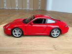 Porsche 911 Carrera S 997 rood 1:18 in doos ovp, Enlèvement ou Envoi, Utilisé, Voiture, Maisto