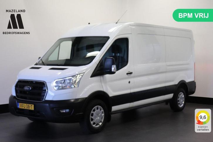 Ford Transit 2.0 TDCI 170PK L3H2 EURO 6 - Airco - Navi - Cru, Auto's, Bestelwagens en Lichte vracht, Bedrijf, ABS, Airconditioning