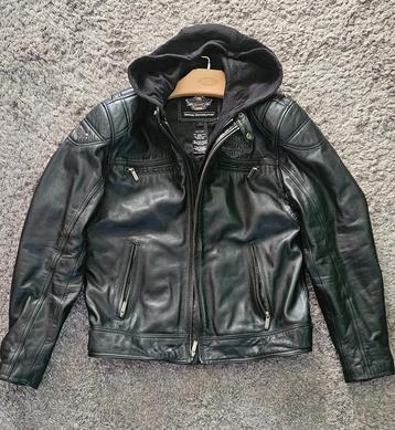 Harley-Davidson lederen jas maat M beschikbaar voor biedingen