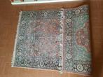 mooi handgeknoopt zijden tapijt+certificaat Kashmir 157x97cm, Enlèvement, Comme neuf
