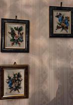 Kadertjes met porselein vogeltjes, Enlèvement, Comme neuf