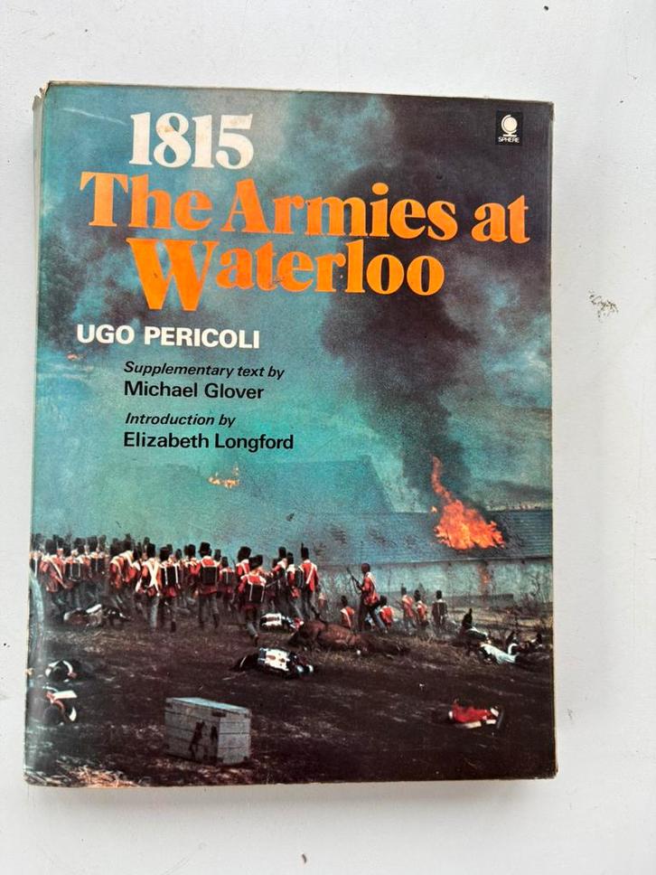 (G) 1815: The Armies at Waterloo – Ugo Pericoli (1973), Antiek en Kunst, Antiek | Boeken en Manuscripten, Verzenden
