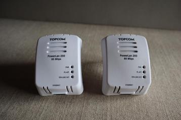 Powerline Topcom, Enlèvement ou Envoi, Utilisé