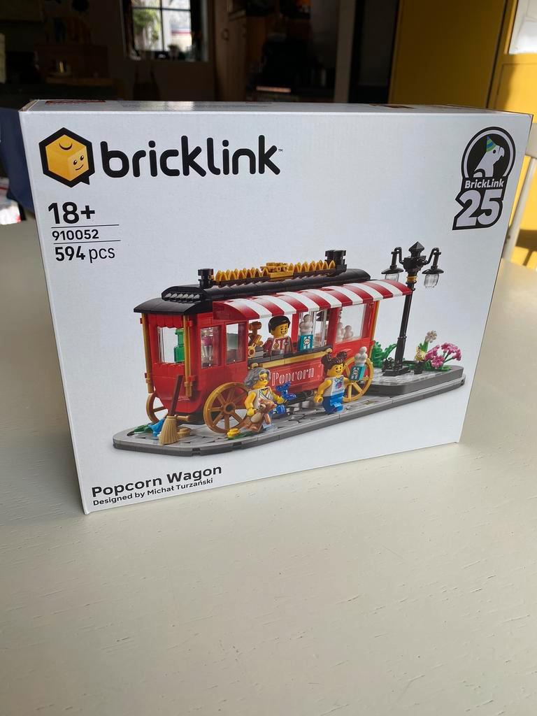 ② LEGO Popcorn wagon 910052 (Bricklink series 5) — Speelgoed