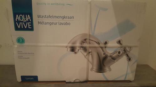 wastafelmengkraan - NIEUW!-, Doe-het-zelf en Bouw, Sanitair, Nieuw, Kraan, Chroom, Koper, Ophalen