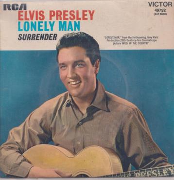 Elvis Presley – Lonely man / Surrender - Single beschikbaar voor biedingen