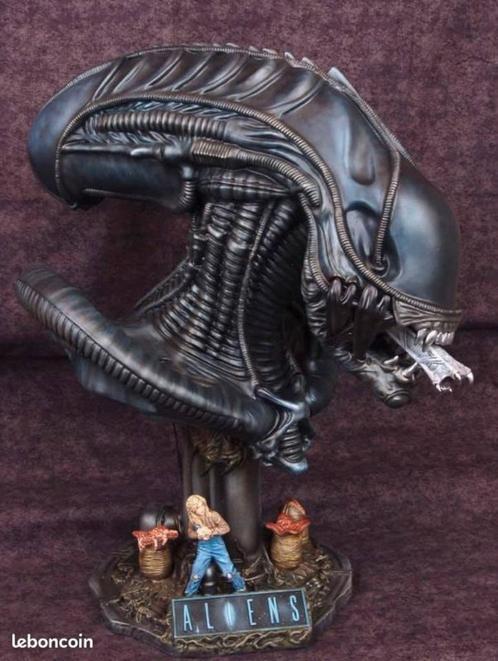 Buste Alien, Verzamelen, Beelden en Beeldjes, Zo goed als nieuw, Overige typen, Ophalen