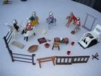 Set Playmobil met paarden en ridders, Ophalen of Verzenden, Gebruikt, Complete set