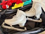 Kunstschaatsen maat 38- 39 met tas en bescherming, Ophalen, Zo goed als nieuw, Kunstschaatsen, Overige merken
