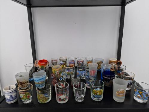 shotglaasjes / borrelglaasjes €5 per stuk, Verzamelen, Glas en Drinkglazen, Borrel- of Shotglas, Ophalen of Verzenden