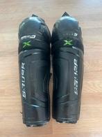 Jambières Bauer, taille 12 —> 30cm, Sports & Fitness, Hockey sur glace, Enlèvement, Comme neuf