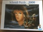 Puzzel Schmidt 2000 stukjes Dagdroom, Ophalen of Verzenden, 500 t/m 1500 stukjes, Gebruikt, Legpuzzel