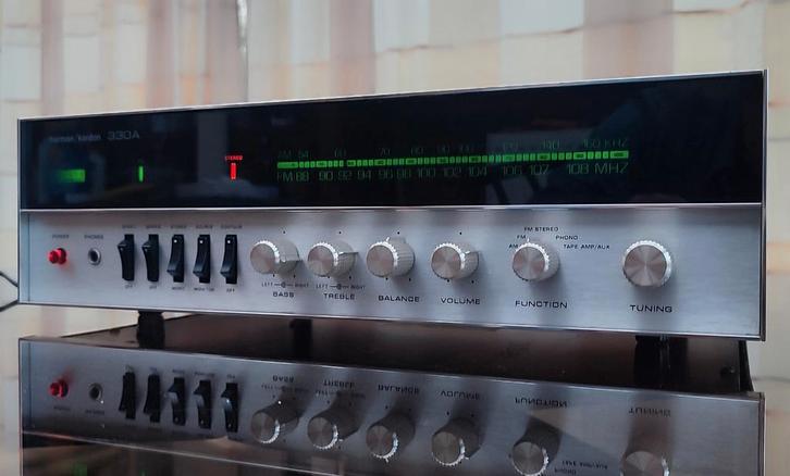 Harman Kardon 330a, Audio, Tv en Foto, Versterkers en Ontvangers, Gebruikt, Stereo, Minder dan 60 watt, Overige merken, Ophalen of Verzenden