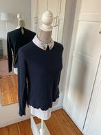 TED BAKER - XS/S - marine mat kraagje, Ophalen of Verzenden, Gedragen, Maat 34 (XS) of kleiner, Blauw