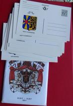 Ensemble de cartes postales belges avec les armoiries des pr, Non affranchie, Enlèvement ou Envoi