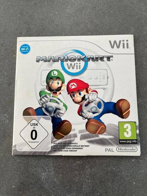 Nintendo Wii Mariokart, Games en Spelcomputers, Games | Nintendo Wii, Gebruikt, Racen en Vliegen, 3 spelers of meer, Vanaf 3 jaar