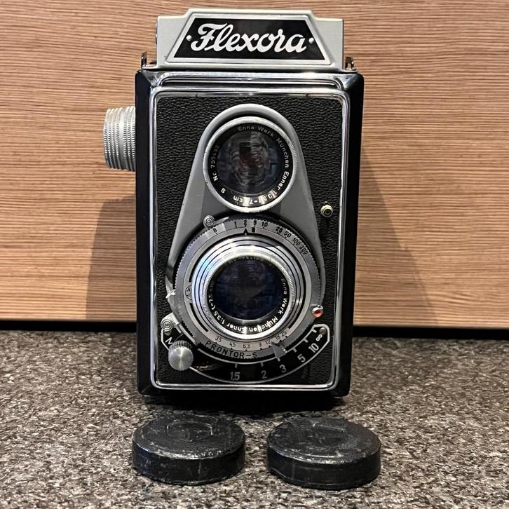 Lipca Flexora II analoge TLR 120 camera, Audio, Tv en Foto, Fotocamera's Analoog, Gebruikt, Spiegelreflex, Overige Merken, Ophalen