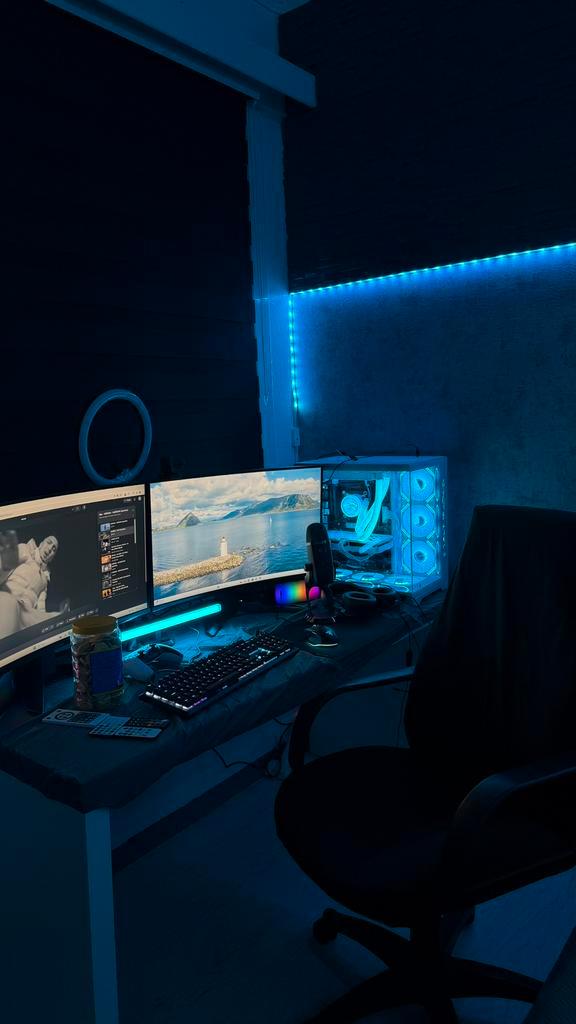 Gaming pc te koop (full set), Computers en Software, Desktop Pc's, 4 Ghz of meer, SSD, 32 GB, Met videokaart, Met monitor, Gaming