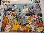Pokemon puzzel 1500, Ophalen of Verzenden, Zo goed als nieuw