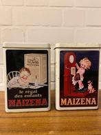 Maizena 2 blikken dozen vintage, Verzamelen, Ophalen of Verzenden, Zo goed als nieuw, Gebruiksvoorwerp