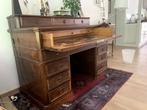Grand bureau ancien en bois Style victorien, Antiek en Kunst, Curiosa en Brocante, Ophalen
