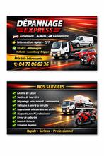 Depannage express rapid et efficasse 0472/06/62/36, Services & Professionnels, Remorque