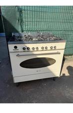 M-System gasfornuis 6 branders + oven, 85 à 90 cm, Comme neuf, Enlèvement, 5 zones de cuisson ou plus