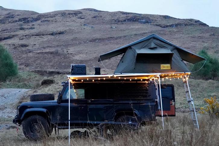 Daktent Eezi-Awn Serie III – 140 cm te huur, Caravanes & Camping, Tentes, jusqu'à 2, Utilisé, Enlèvement