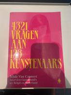 Hilde van Canneyt - 4321 vragen aan 123 kunstenaars, Boeken, Ophalen, Zo goed als nieuw, Hilde van Canneyt