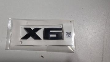 Embleem sierschrift achterklep BMW X6 serie G06 51148092882  beschikbaar voor biedingen