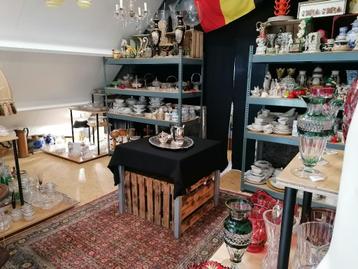 antiek glaswerk, kristal, servies, .... beschikbaar voor biedingen