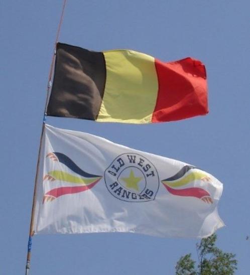 Old West Rangers Vlag te koop, Divers, Drapeaux & Banderoles, Comme neuf, Enlèvement ou Envoi