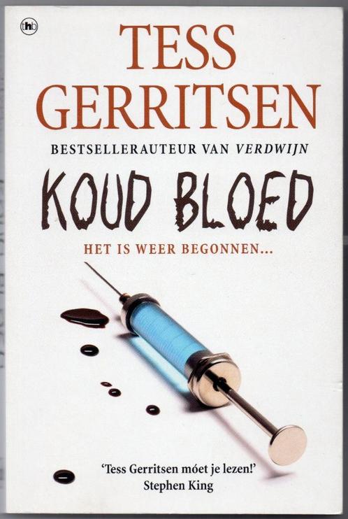 Tess Gerritsen - Koud bloed, Boeken, Thrillers, Gelezen, Nederland, Ophalen of Verzenden