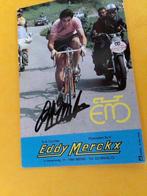 wielerkaart 1973 giro team molteni eddy merckx signe, Sport en Fitness, Verzenden, Zo goed als nieuw