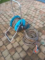 Gardena tuinslang met karretje, Tuin en Terras, Tuinslangen, Ophalen, Gebruikt, Tuinslanghaspel