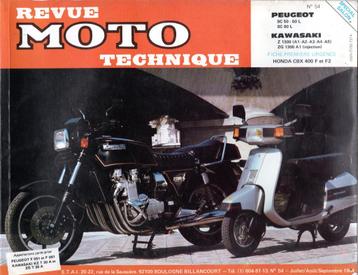 Revue Moto technique 54 - Peugeot, Kawasaki, Honda