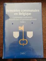 Gemeentelijke wapenschilden in België, deel 1 en 2, Ophalen of Verzenden, 20e eeuw of later, Nieuw