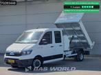 MAN TGE 5.120 Open Laadbak met Kist Dubbel Cabine Dubbelluch, Auto's, Stof, Gebruikt, Euro 6, 4 cilinders