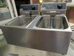 Dubbele elektrische Friteuse HT Pro, Elektronische apparatuur, Frituurpannen, 4 liter of meer, Ophalen, Zo goed als nieuw, Uitneembare binnenpan