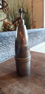 Flacon pulvérisateur à siphon en métal très rare, Antiquités & Art, Antiquités | Bronze & Cuivre, Enlèvement ou Envoi