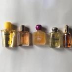 Miniatuur parfumflesjes, gevuld zonder doosje, Ophalen of Verzenden, Miniatuur, Zo goed als nieuw, Gevuld