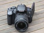 Canon 700 D + EFS 18-55mm zoomlens + Batterygrip, TV, Hi-fi & Vidéo, Appareils photo numériques, Comme neuf, Reflex miroir, Canon