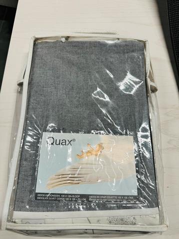 QUAX*neuf*drap couette 100x135+taie oreiller (84,90€ neuf)